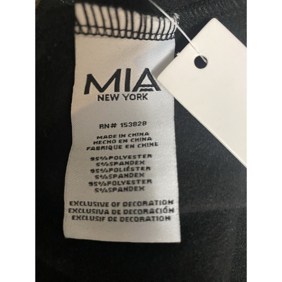 Mia New York Junior's Tween Girls Faux Crackle Leather Leggings Black Size Large - Picture 4 of 5